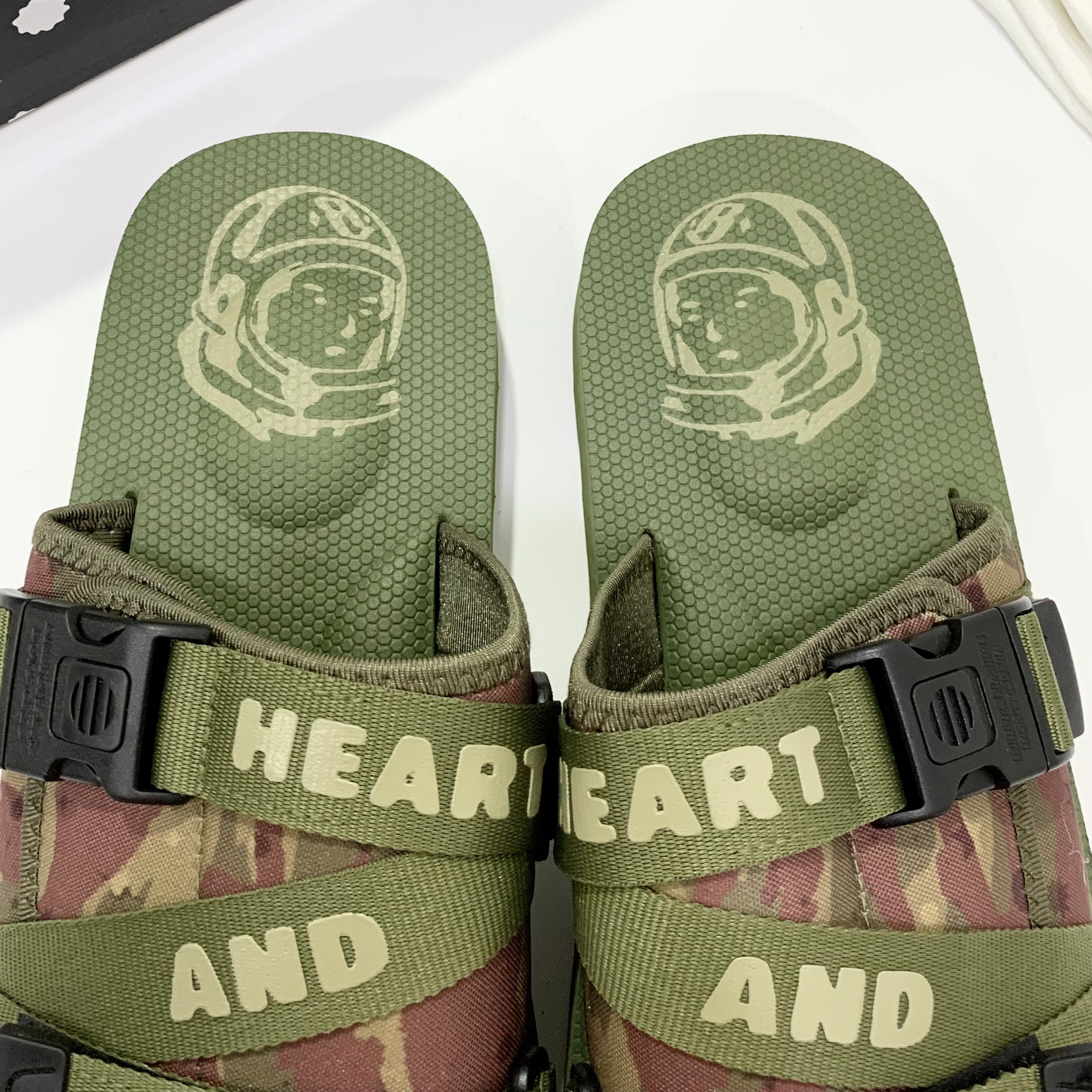 (40% Off) Billionaire Boys Club Space Walker II Slides Camo