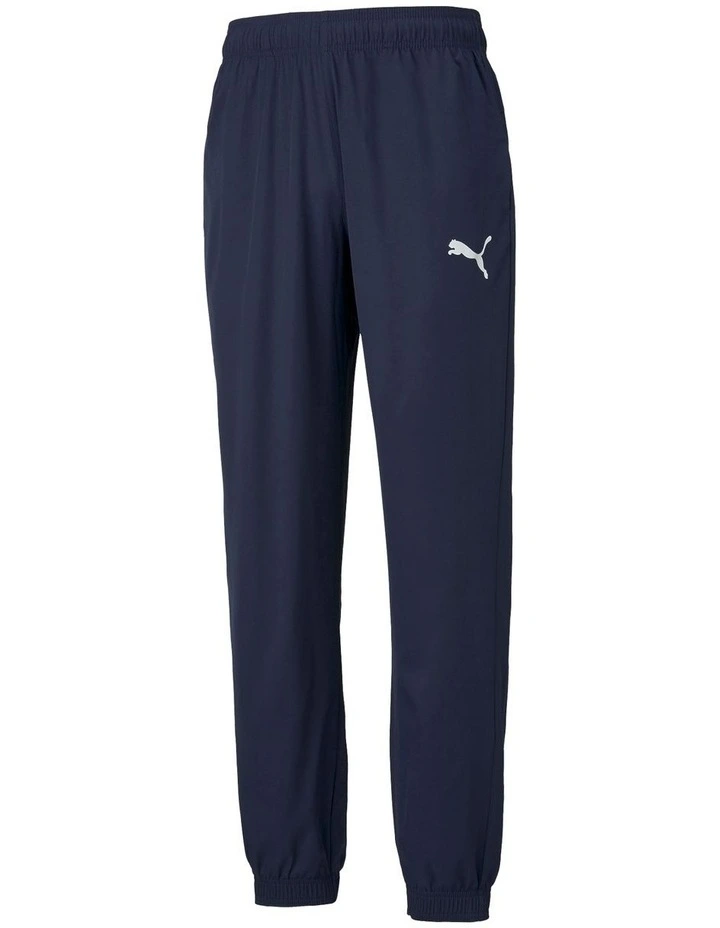 Active Woven Elastic Waistband Pant Navy