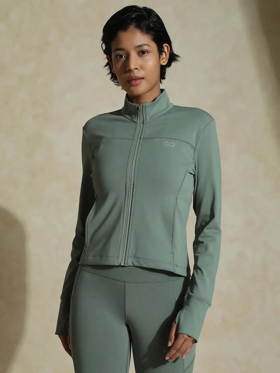 Aero Fit Athletic Jacket Light Sage