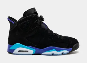 Air Jordan 6 Retro Aqua Mens Lifestyle Shoes (Black/Aquatone/Bright Concord)