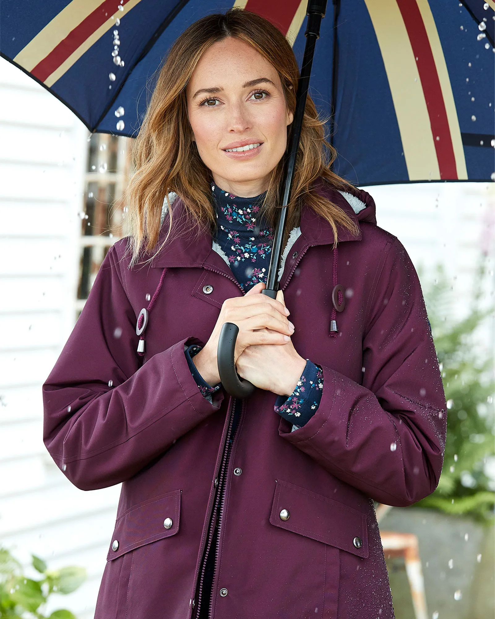 All-Weather Fleece-Lined Waterproof Coat