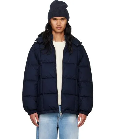 A.P.C. Navy Kyle Puffer Jacket