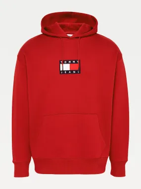 Badge Organic Cotton Fleece Hoody | Sweatshirts & Hoodies | Tommy Hilfiger