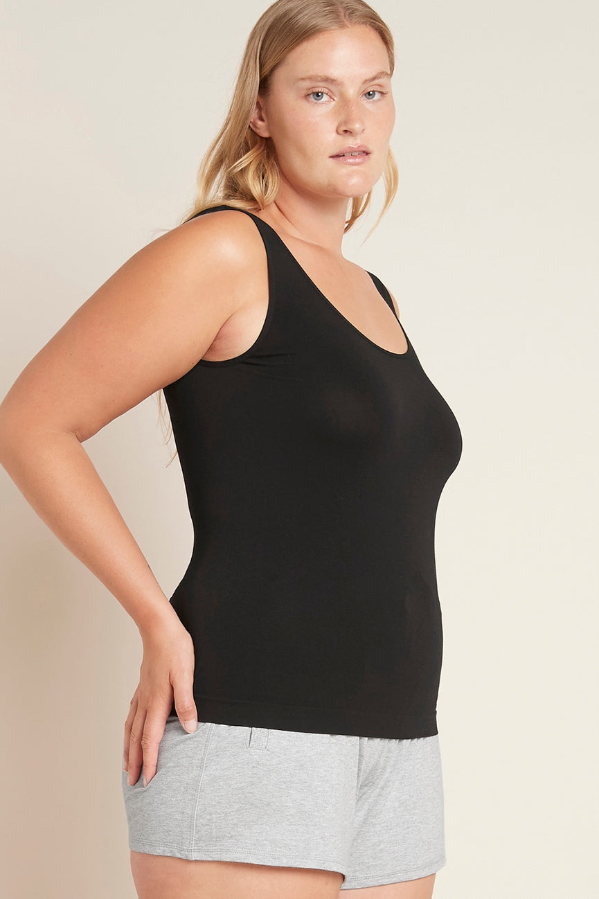 Bamboo Tank Top - Black, White