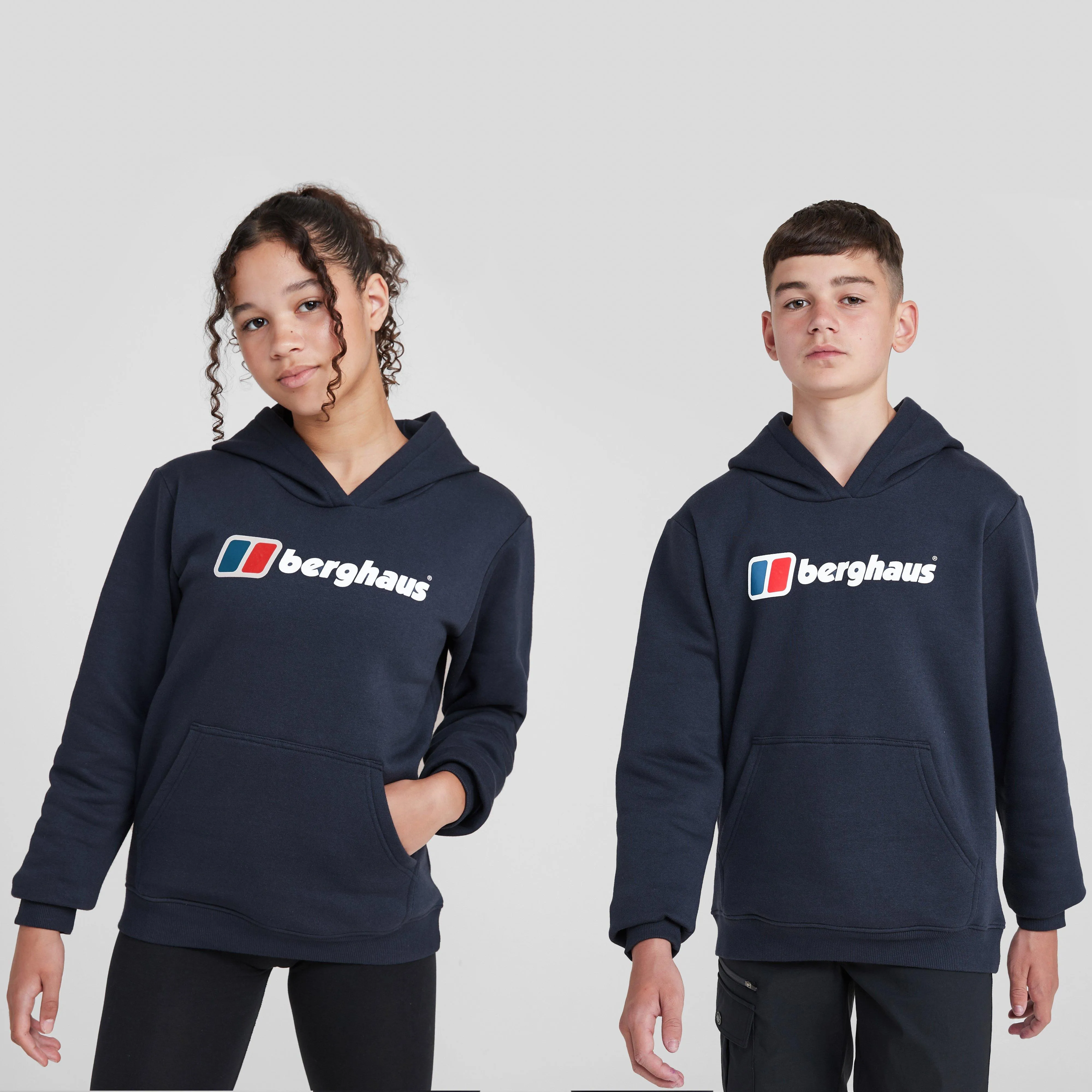 Berghaus Kids' Logo Hoody | Ultimate Outdoors