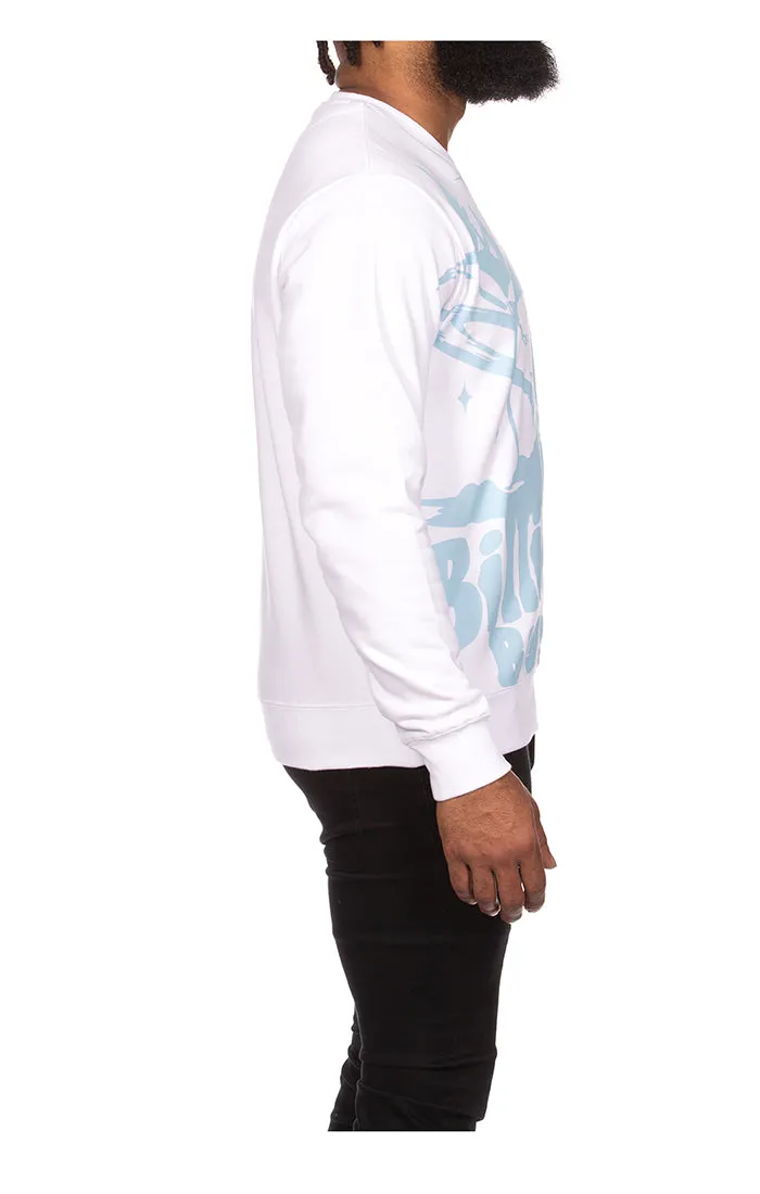 Billionaire Boy Club bb tranquilty sweatshirt - white