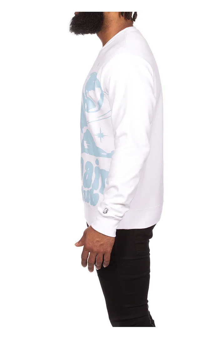 Billionaire Boy Club bb tranquilty sweatshirt - white