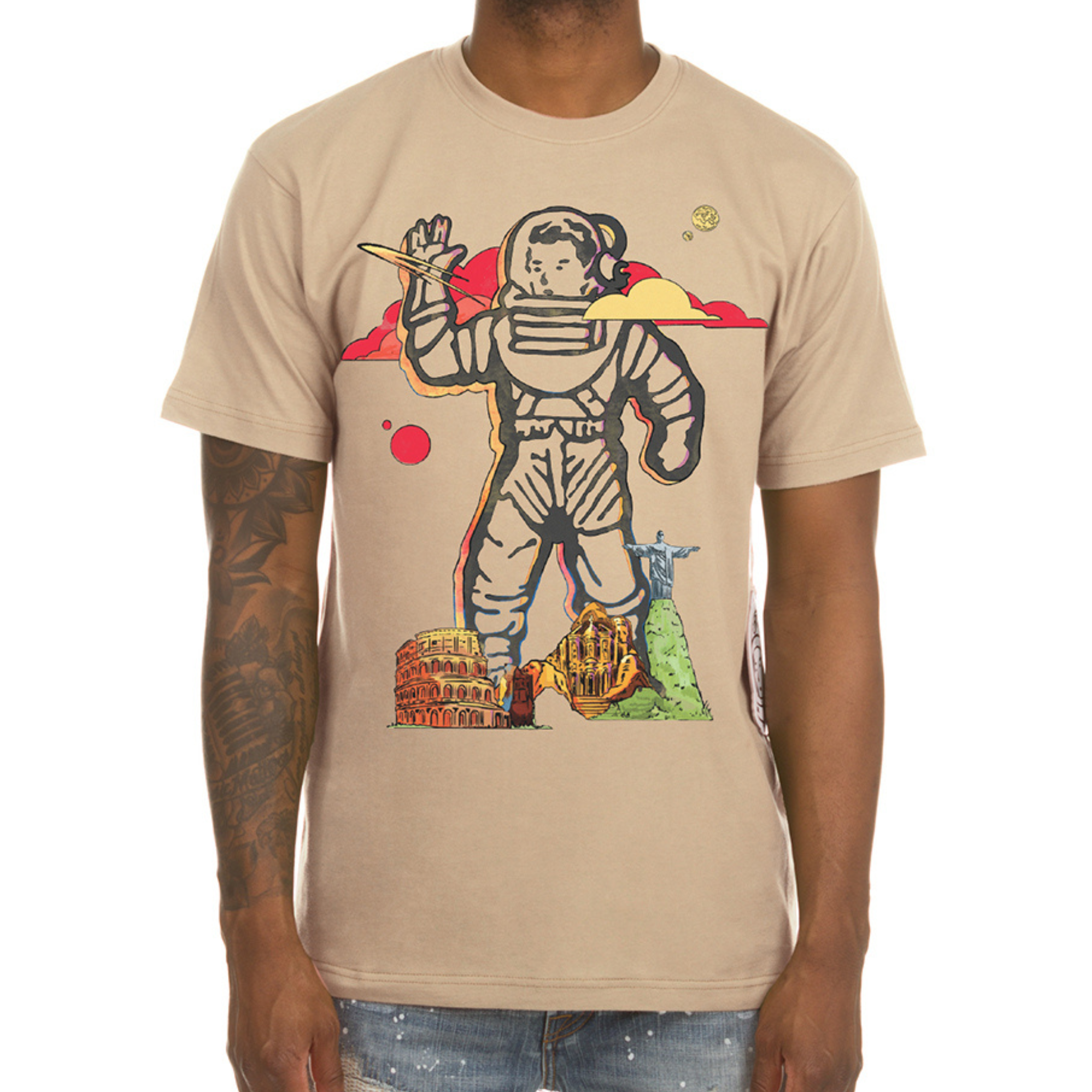 Billionaire Boys Club Astro Wonder Tee (Ivory Cream)