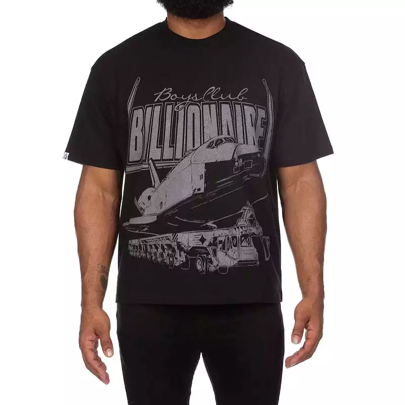 Billionaire Boys Club BB Crawler SS Knit Cropped Fit (Black) 841-2300