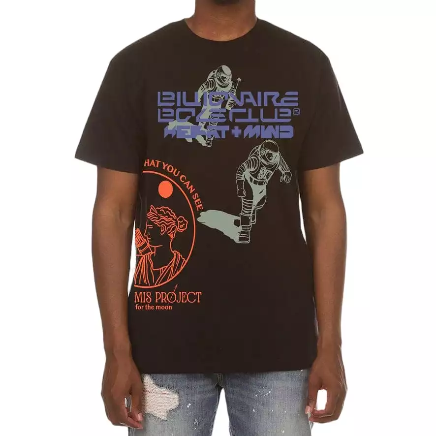 Billionaire Boys Club BB Human SS Tee Oversized Fit (Black) 841-1209