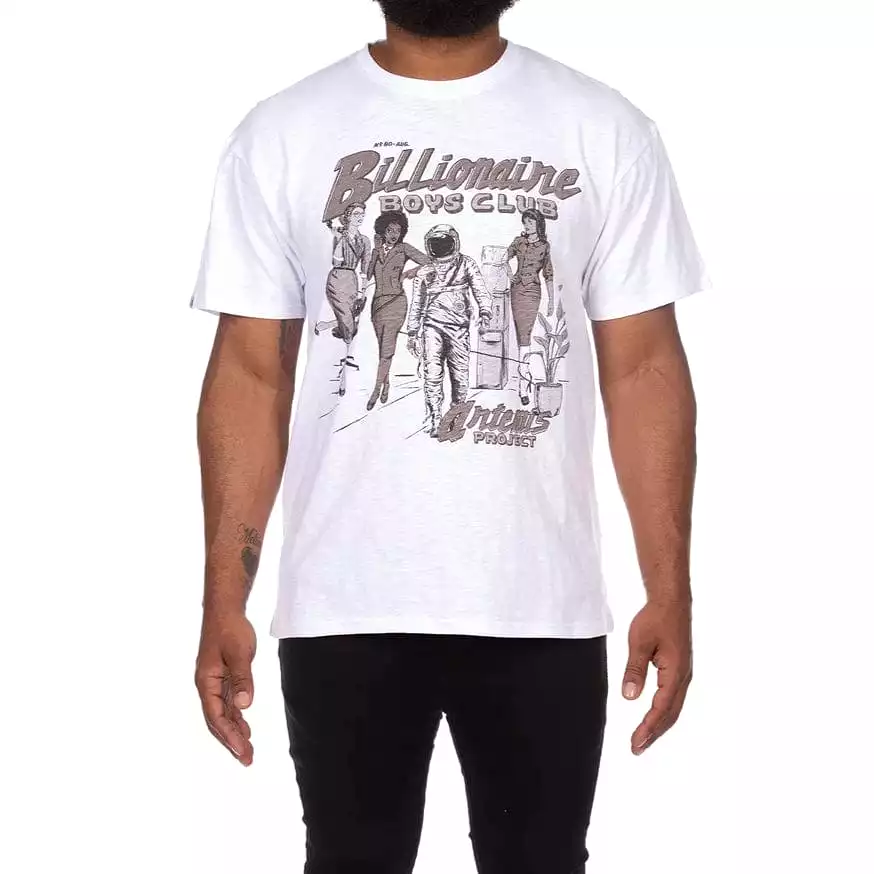 Billionaire Boys Club BB Office SS Knit (White) 841-1306