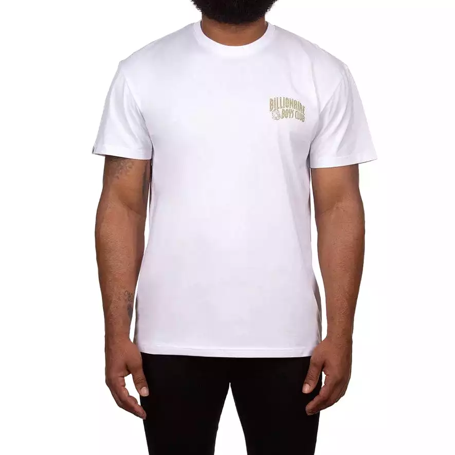 Billionaire Boys Club BB Small Arch SS Knit (White) 841-1300