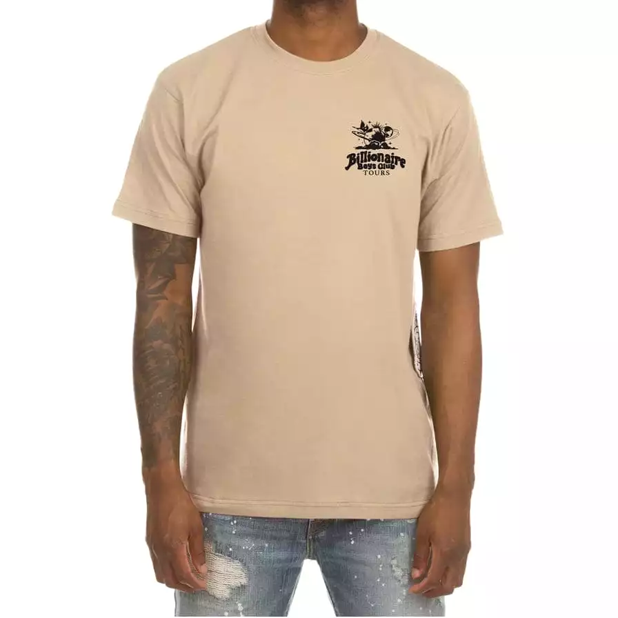 Billionaire Boys Club BB Therapy SS Tee (Ivory Cream) 841-2204