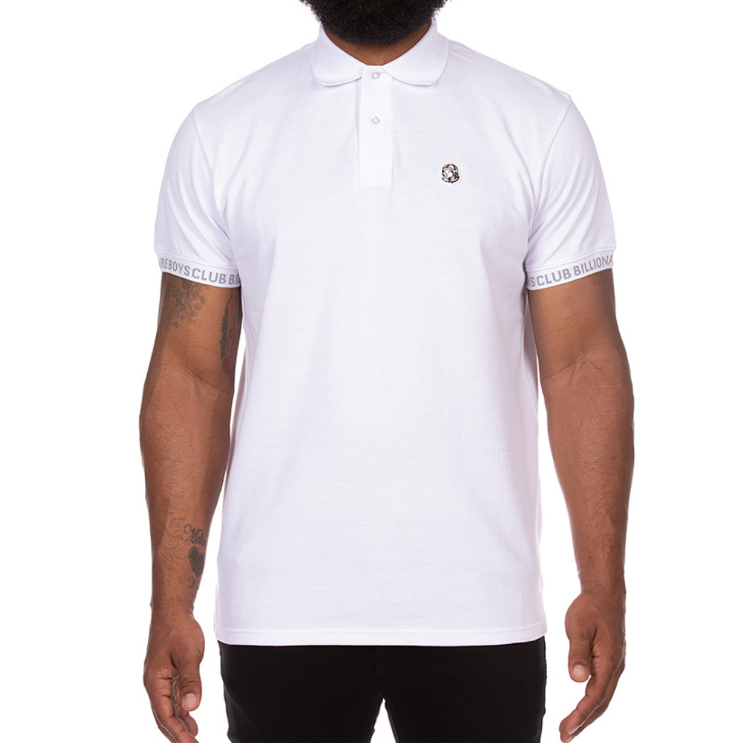 Billionaire Boys Club Cockpit S/S Polo (White)