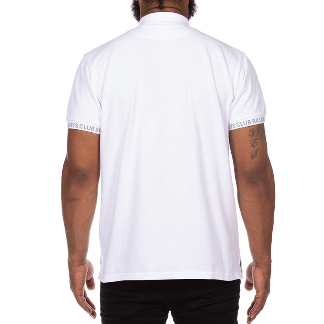 Billionaire Boys Club Cockpit S/S Polo (White)