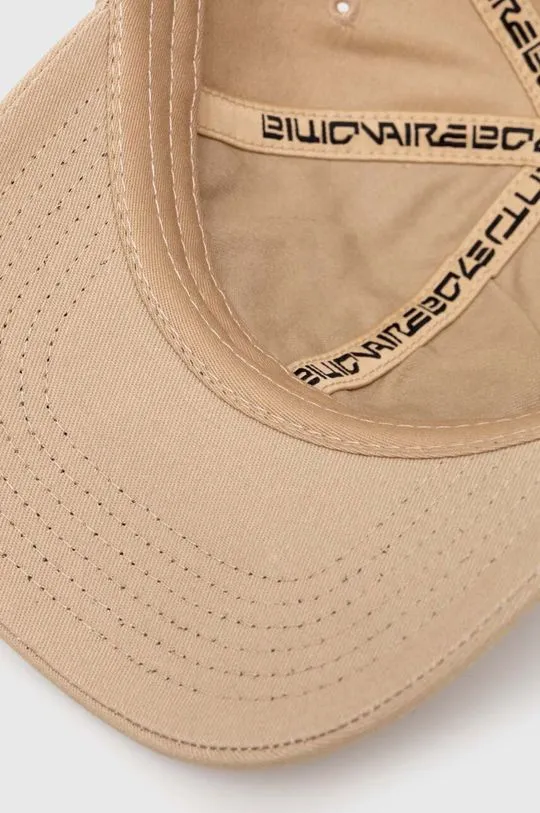 Billionaire Boys Club cotton baseball cap Script Logo Embroidered beige color B24144