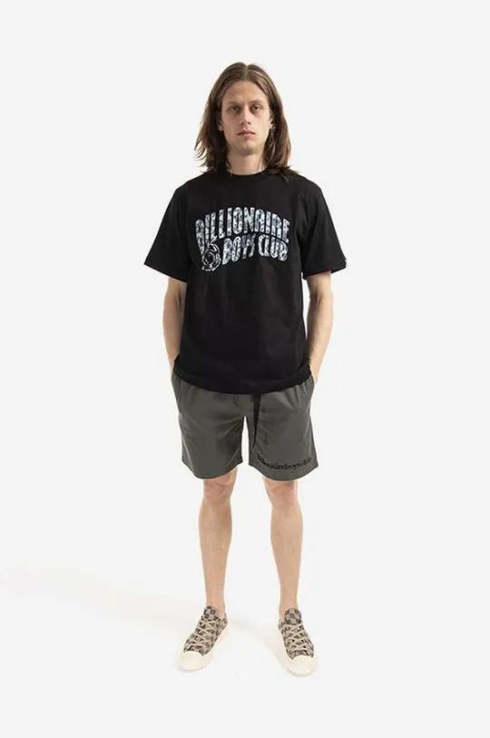 Billionaire Boys Club cotton shorts Belted Shorts green color