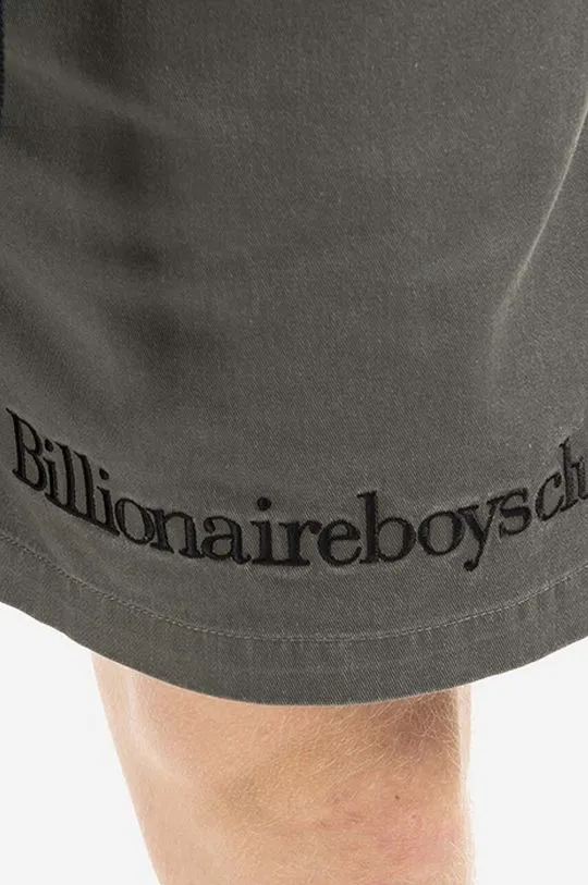 Billionaire Boys Club cotton shorts Belted Shorts green color