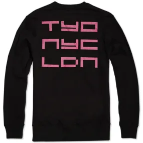 Billionaire Boys Club Decade CrewneckBlack & Pink