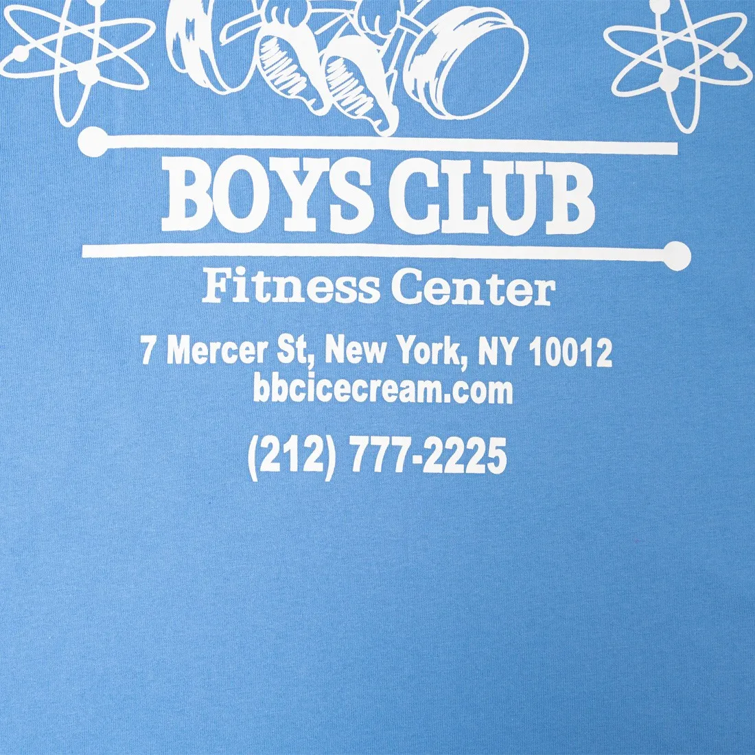 Billionaire Boys Club Men Fitness Center Tee (blue / purple ultramarine)