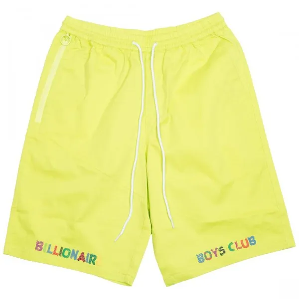 Billionaire Boys Club Men Smiles Shorts (yellow / lime)