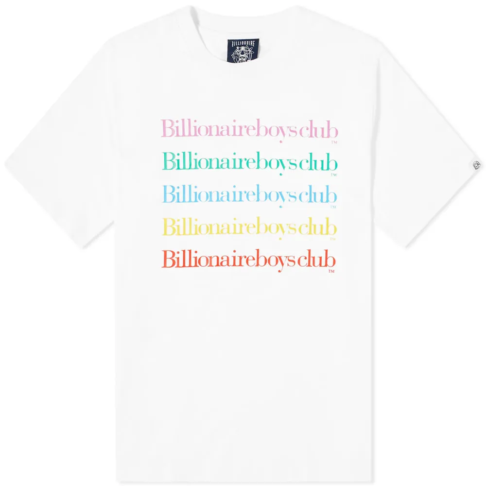 Billionaire Boys Club Repeat Logo TeeWhite