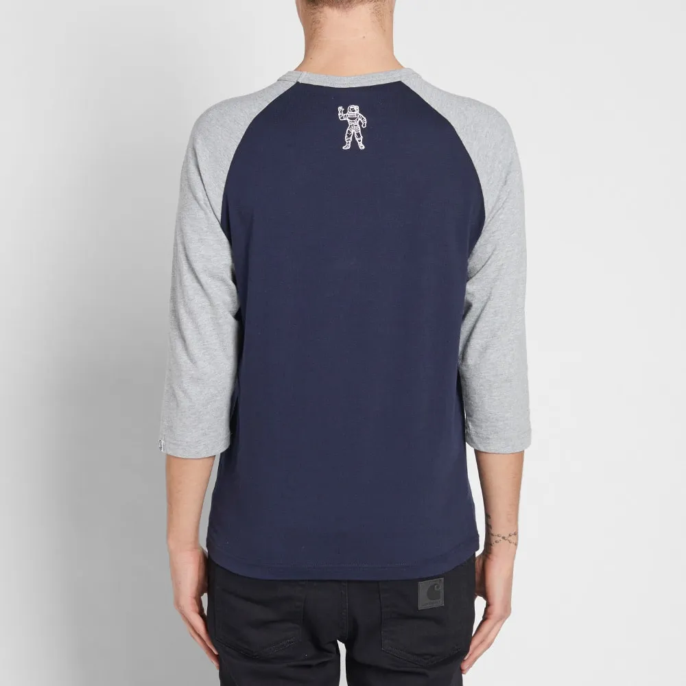 Billionaire Boys Club Script Logo Raglan TeeNavy