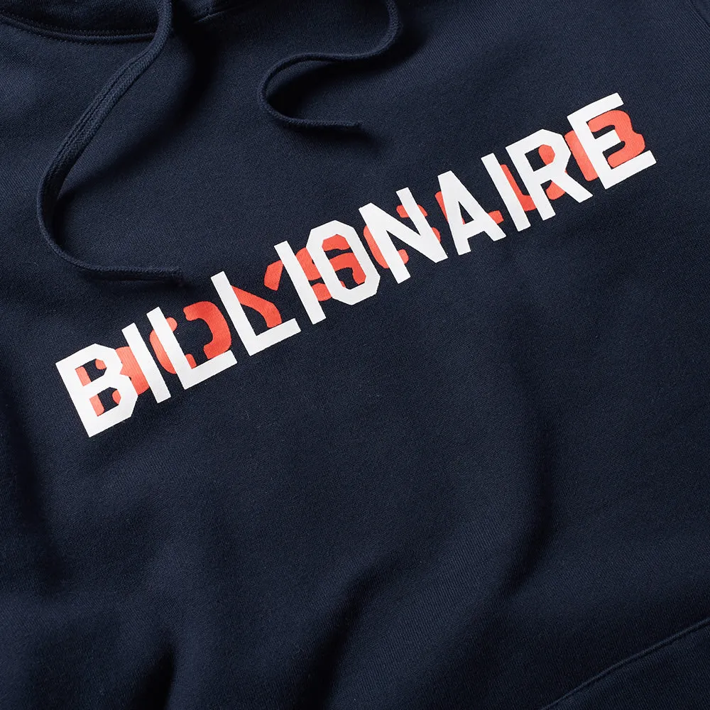 Billionaire Boys Club Stencil Logo HoodyNavy