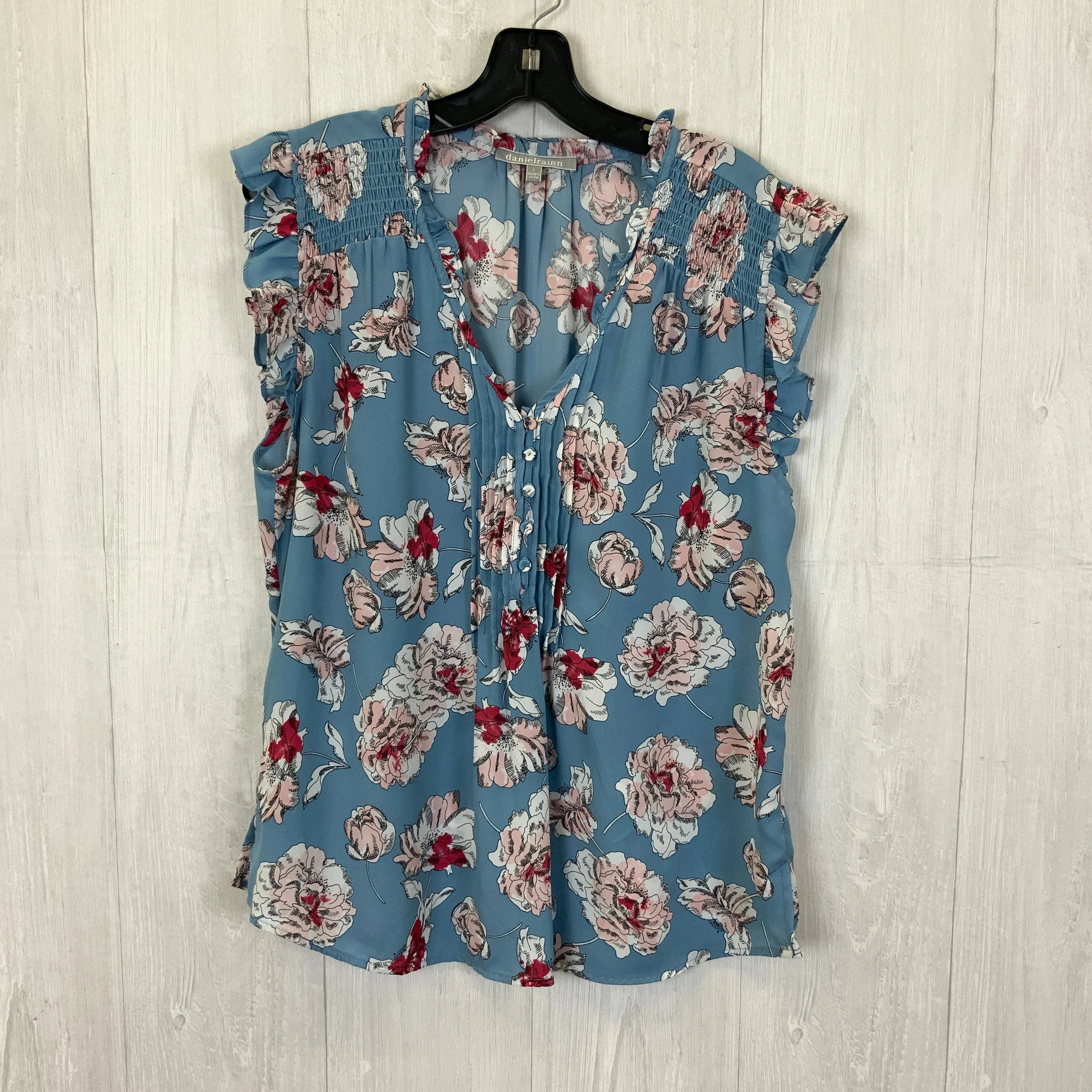 Blouse Sleeveless By Daniel Rainn  Size: L