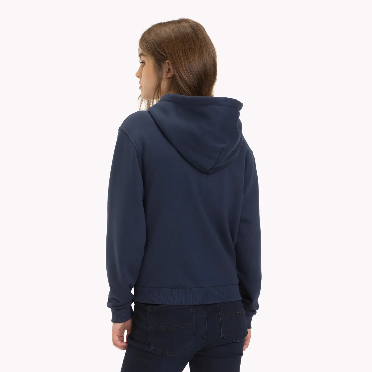 Blue Logo Zip-Thru Hoody | Sweatshirts & Hoodies | Tommy Hilfiger