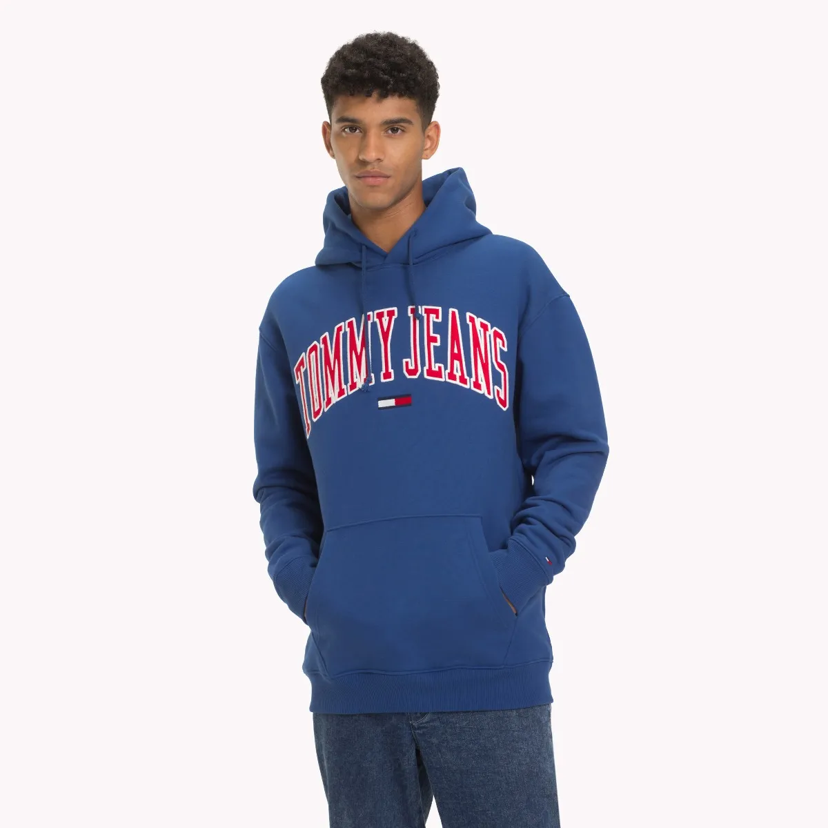 Blue Tommy Classics Logo Hoody | Sweatshirts & Hoodies | Tommy Hilfiger