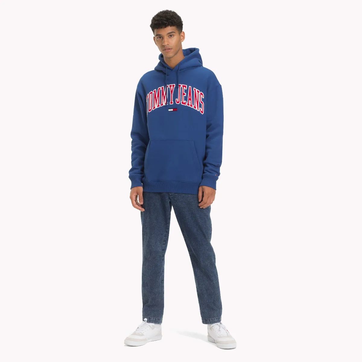 Blue Tommy Classics Logo Hoody | Sweatshirts & Hoodies | Tommy Hilfiger