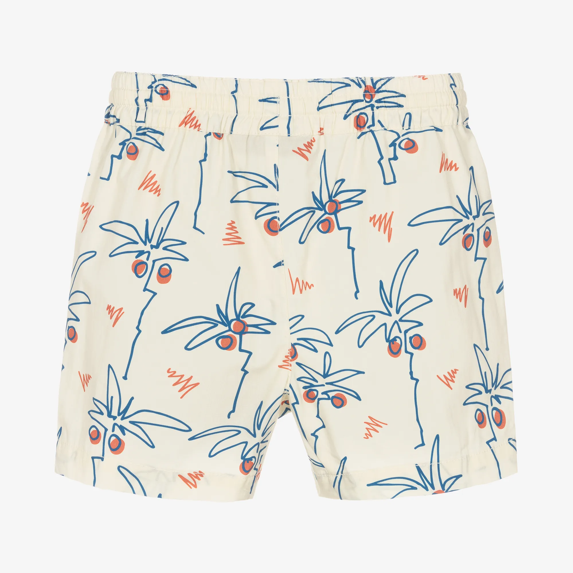 Boys Ivory Cotton Club Tropicana Shorts