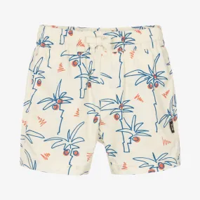 Boys Ivory Cotton Club Tropicana Shorts