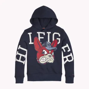 Boys Mascot Fleece Hoody | clothing | Tommy Hilfiger