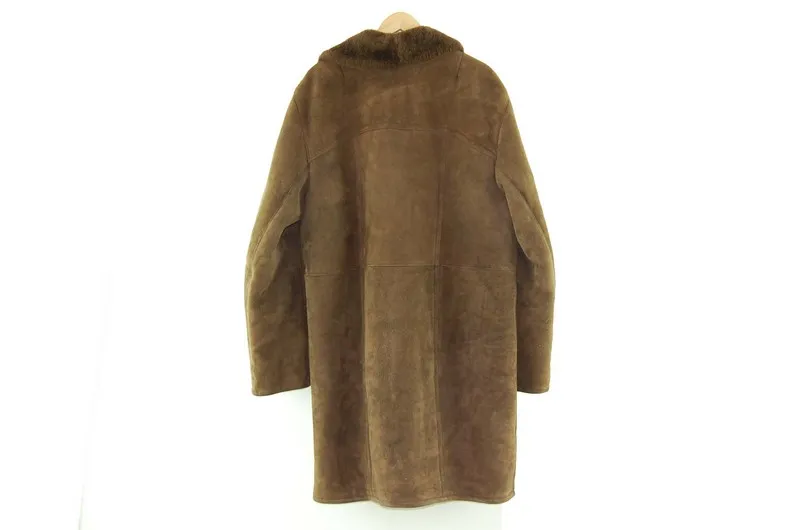 Brown Sheepskin Jacket - L