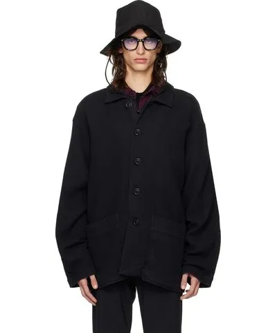 CASEY CASEY Black Worker Jacket