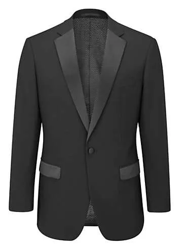 Cavendish Black Regular Fit Dinner Jacket by Skopes | Look Again