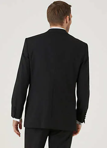 Cavendish Black Regular Fit Dinner Jacket by Skopes | Look Again