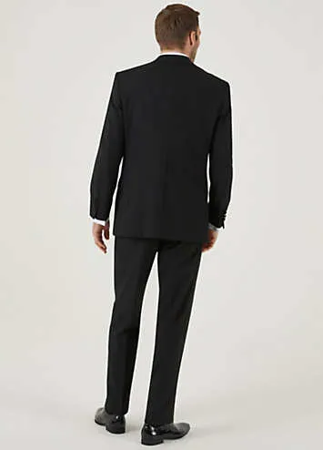 Cavendish Black Regular Fit Dinner Jacket by Skopes | Look Again