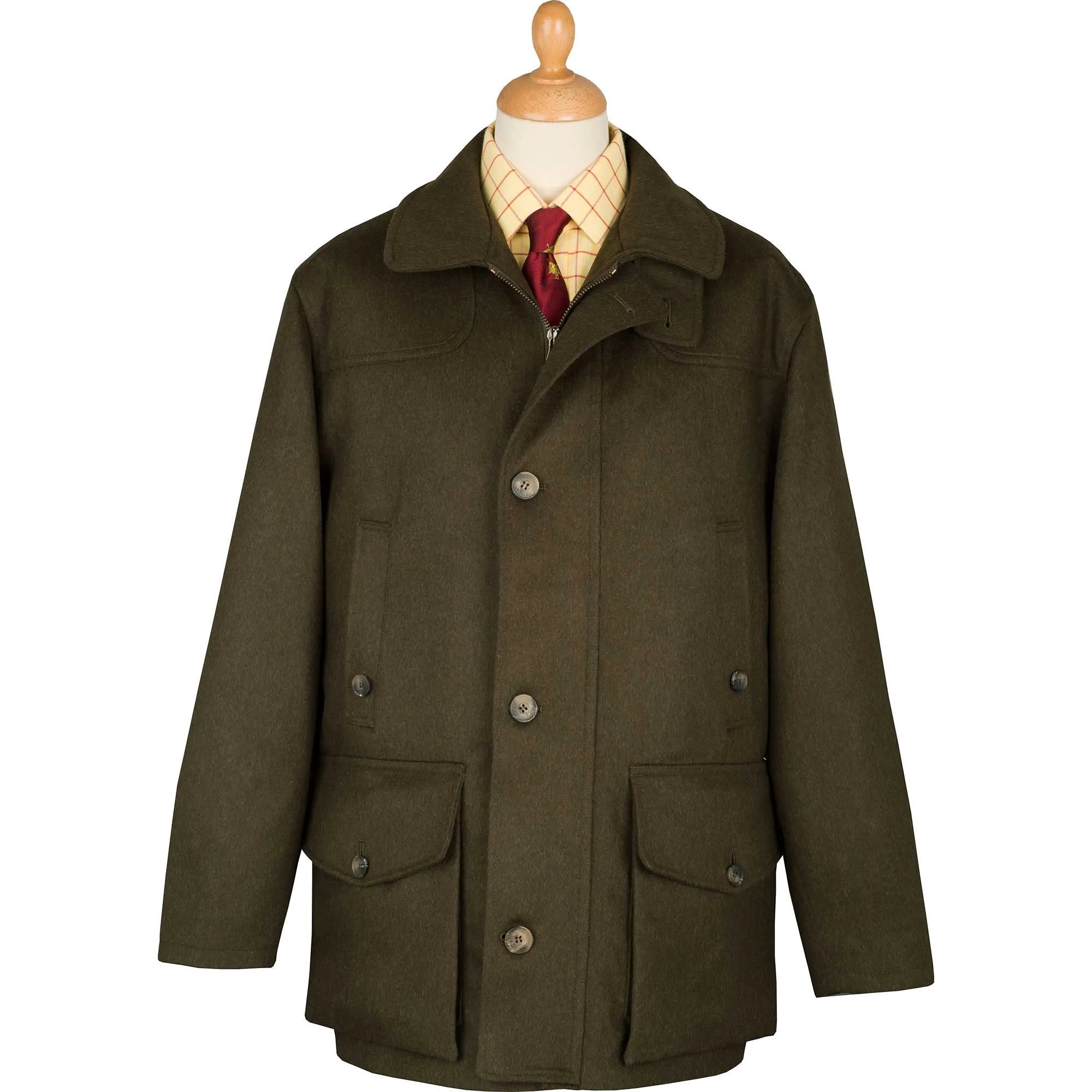 Chepstow Loden Field Coat