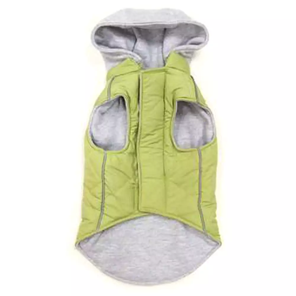 City Puffer Dog Jacket by Dogo - Green