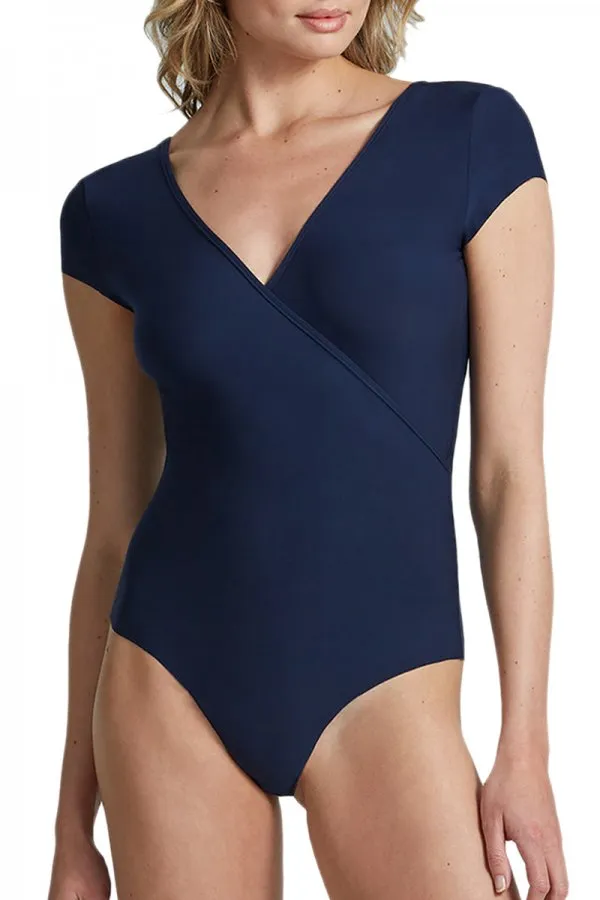 Commando Butter Cap Sleeve Wrap Bodysuit