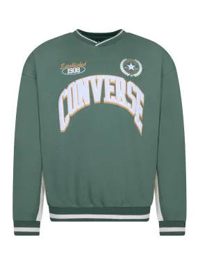 Converse Junior Boys Retro Club Crewneck - Light Green