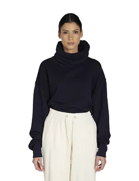 Corey Crop Cowl  Neck