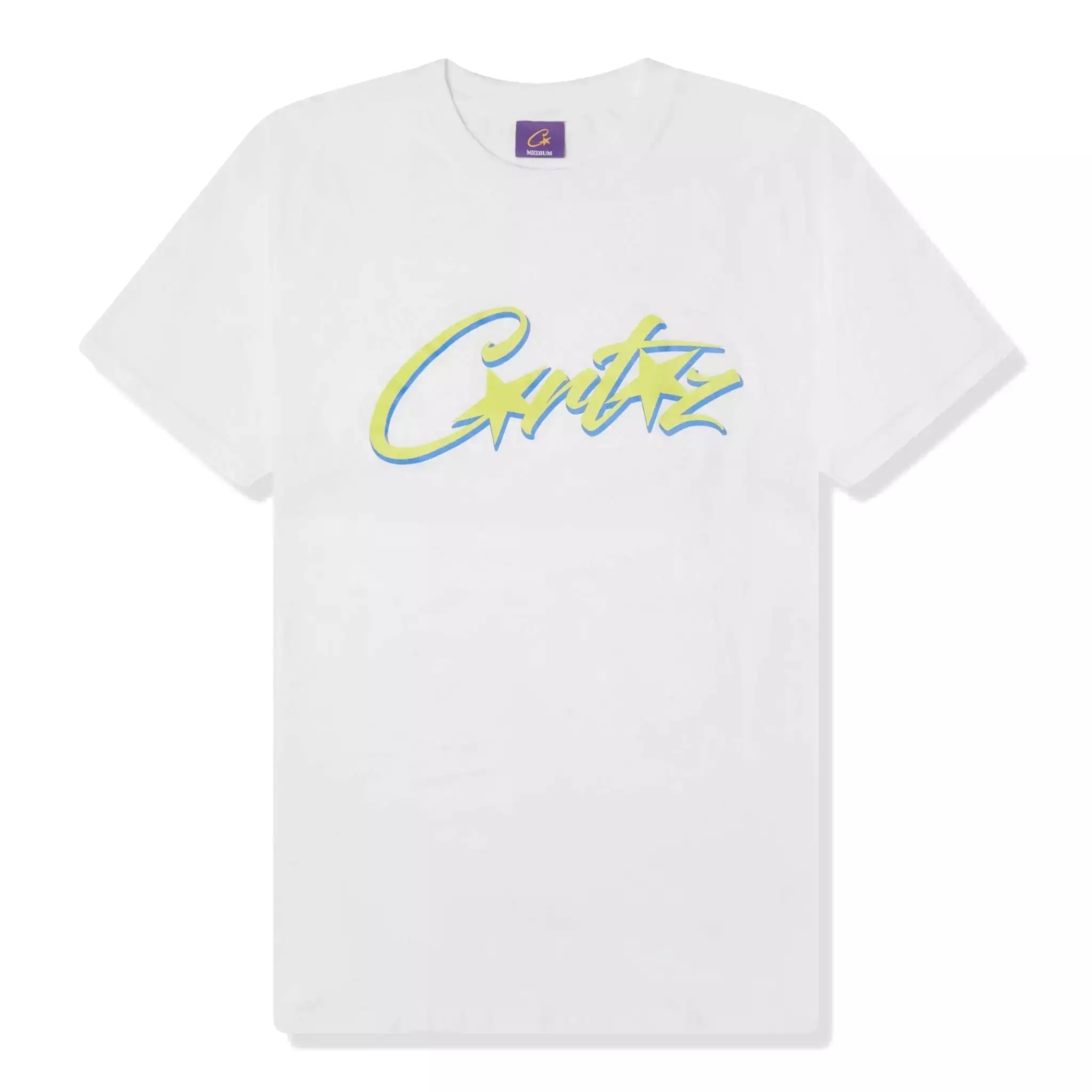 Corteiz Allstarz White Blue T Shirt