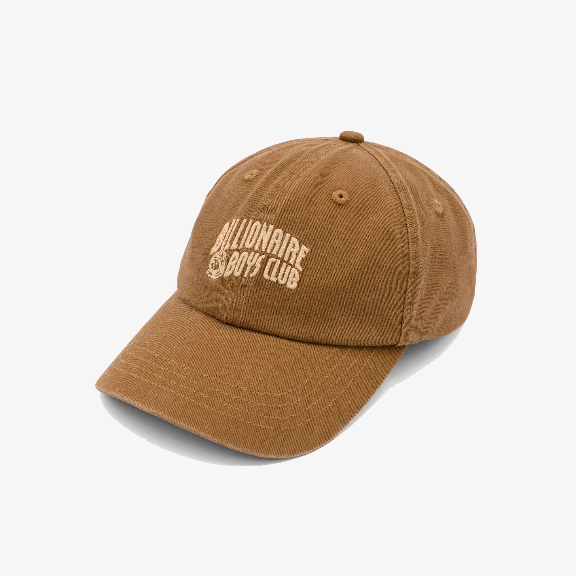 EMBROIDERY LOGO CAP (WASHED) 'BROWN'