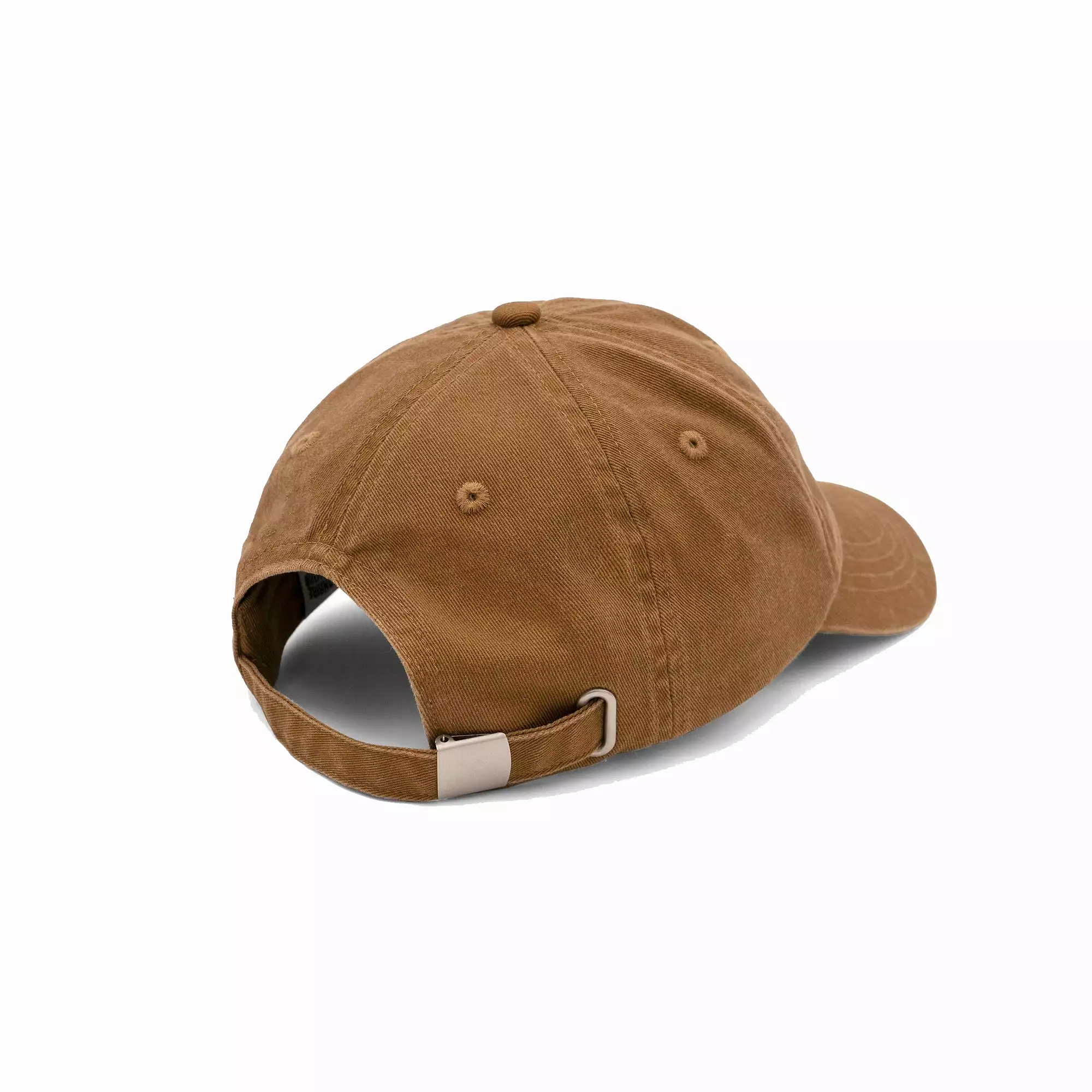 EMBROIDERY LOGO CAP (WASHED) 'BROWN'