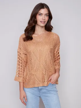 Fancy Stitch Crochet Sweater