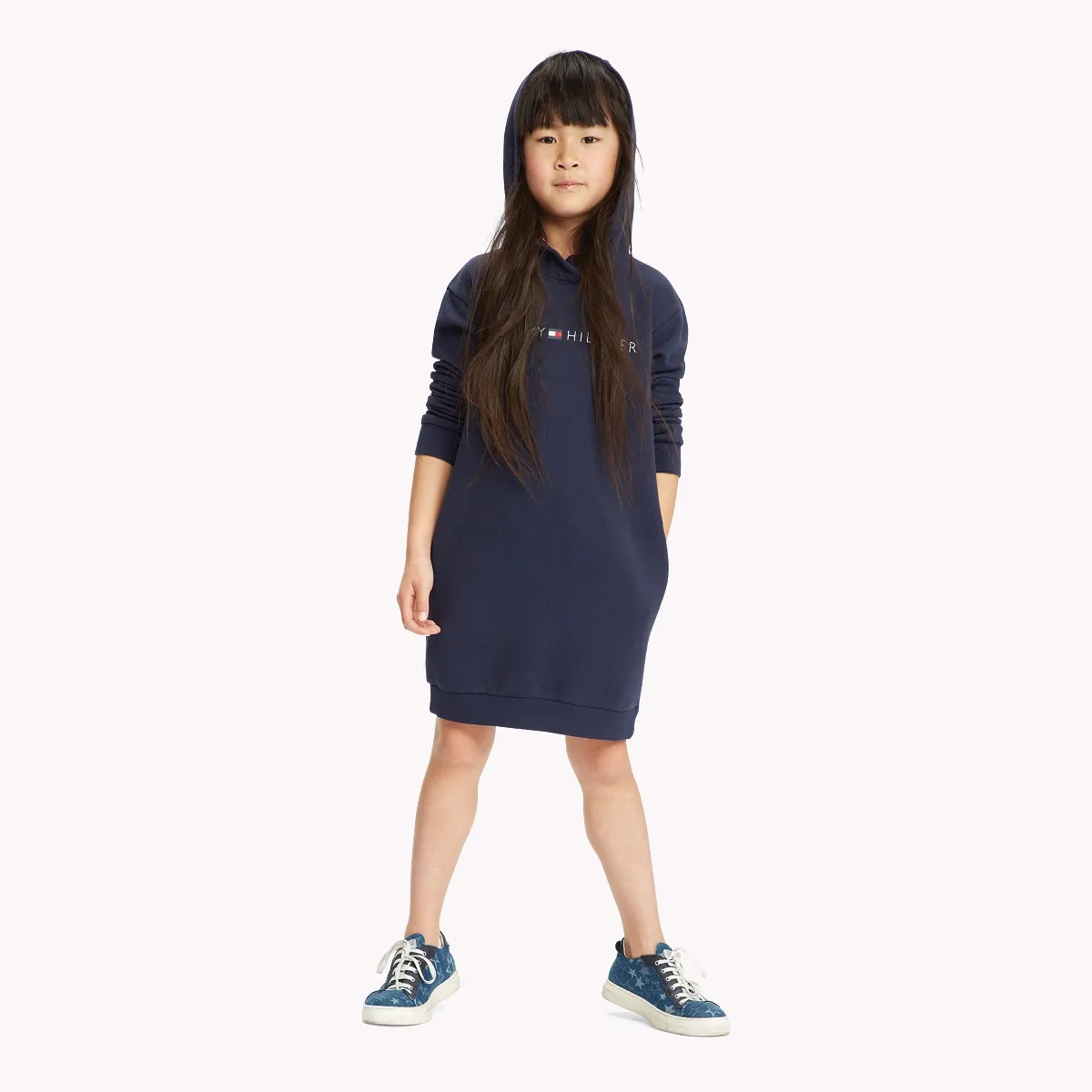 Girls  Tommy Hilfiger Logo Hoody Dress |  | Tommy Hilfiger